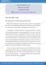 Đề số 3 - Đề kiểm tra học kì 2 - Ngữ văn 12